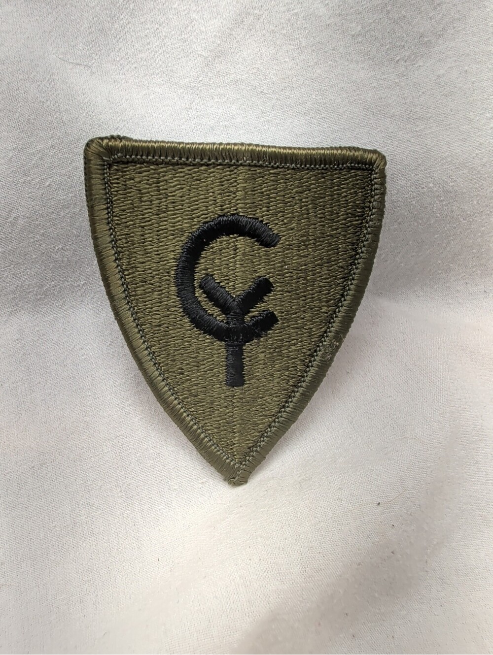 Original Vietnam Era U.S. Army 38th Infantry Division Merrow Edge Subdued Patch